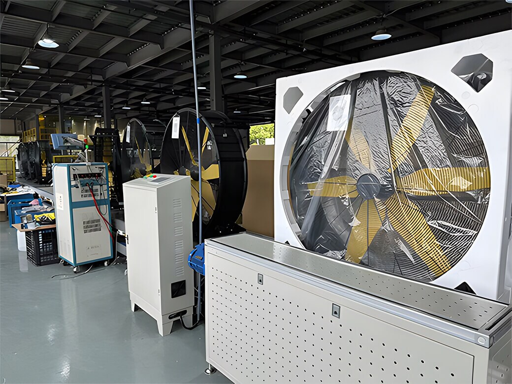 YiYi Industrial Fans Workshop2