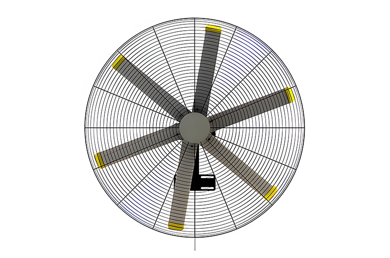 HVLS-Industrial-Wall-Mounted-Fan-With-Remote HVLS-Industrial-Wall-Mounted-Fan-With-Remote
