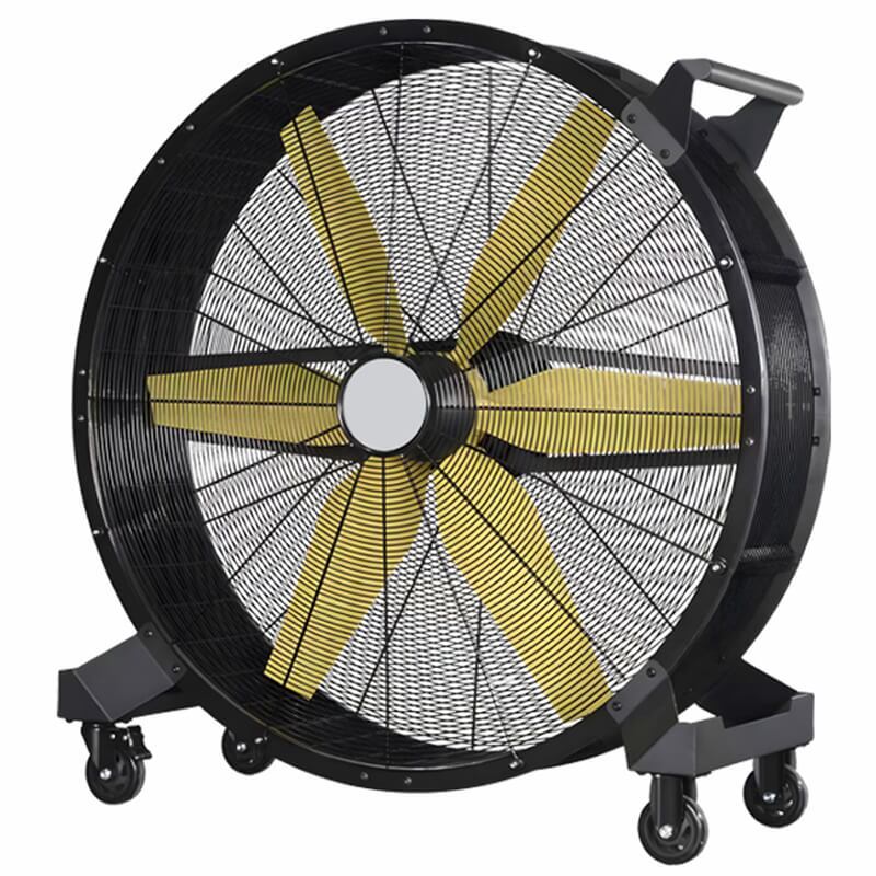 Large Heavy Duty Mobile Industrial Drum Fan-2